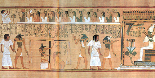 Egyptian Book of the Dead Papyrus