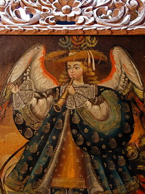 Peruvian Angel Painting (2)