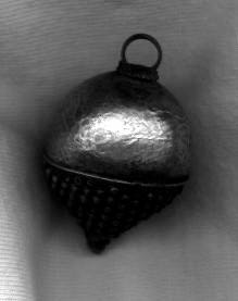 Antique Fertility Pendant, another shot